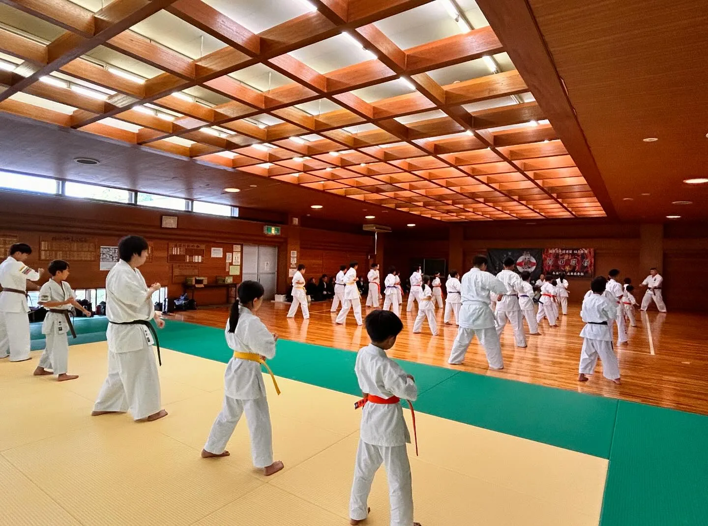 昨日前田道場秋季昇級審査会がありました🔥