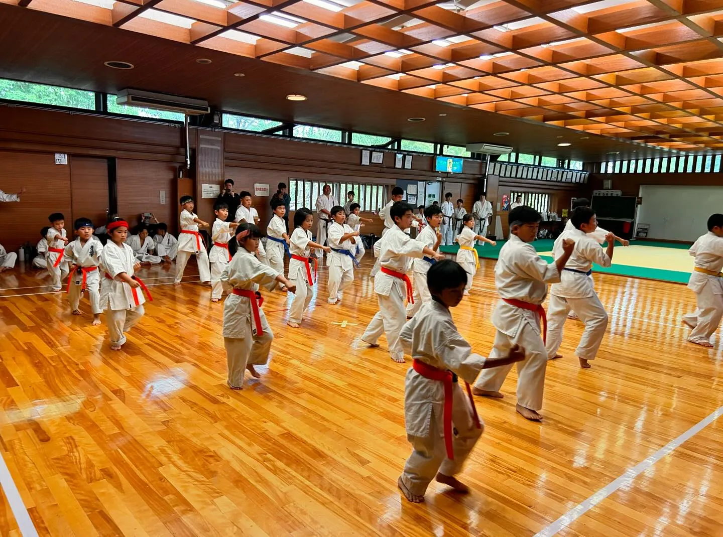 昨日前田道場秋季昇級審査会がありました🔥