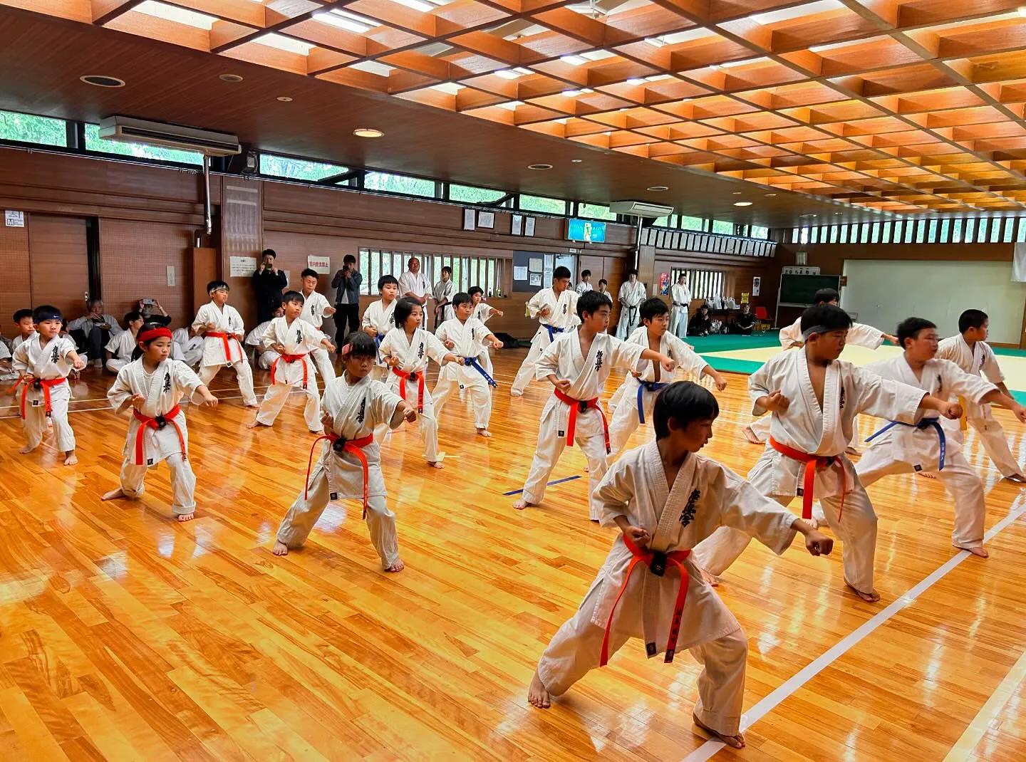 昨日前田道場秋季昇級審査会がありました🔥