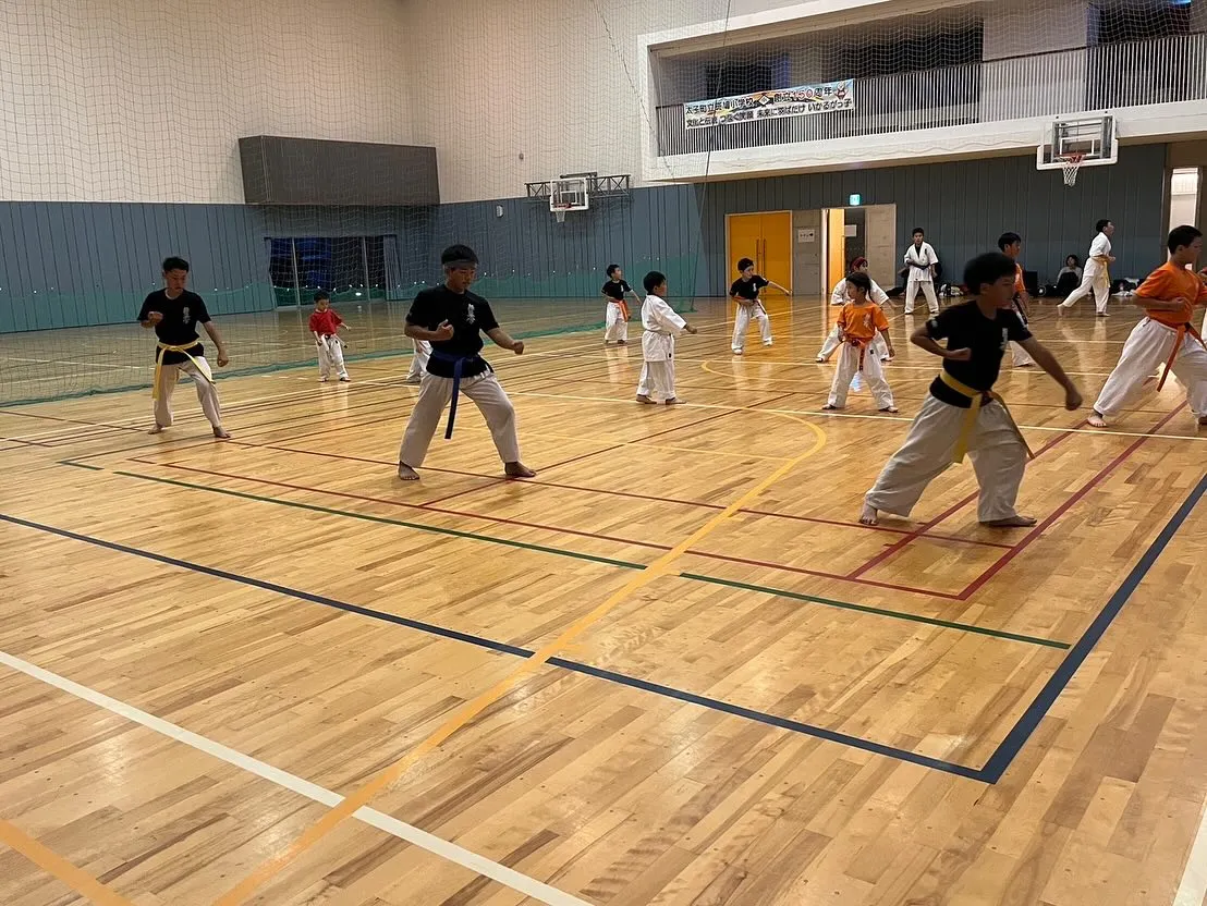 暑い中での稽古でしたが、最後まで頑張りました🔥💪