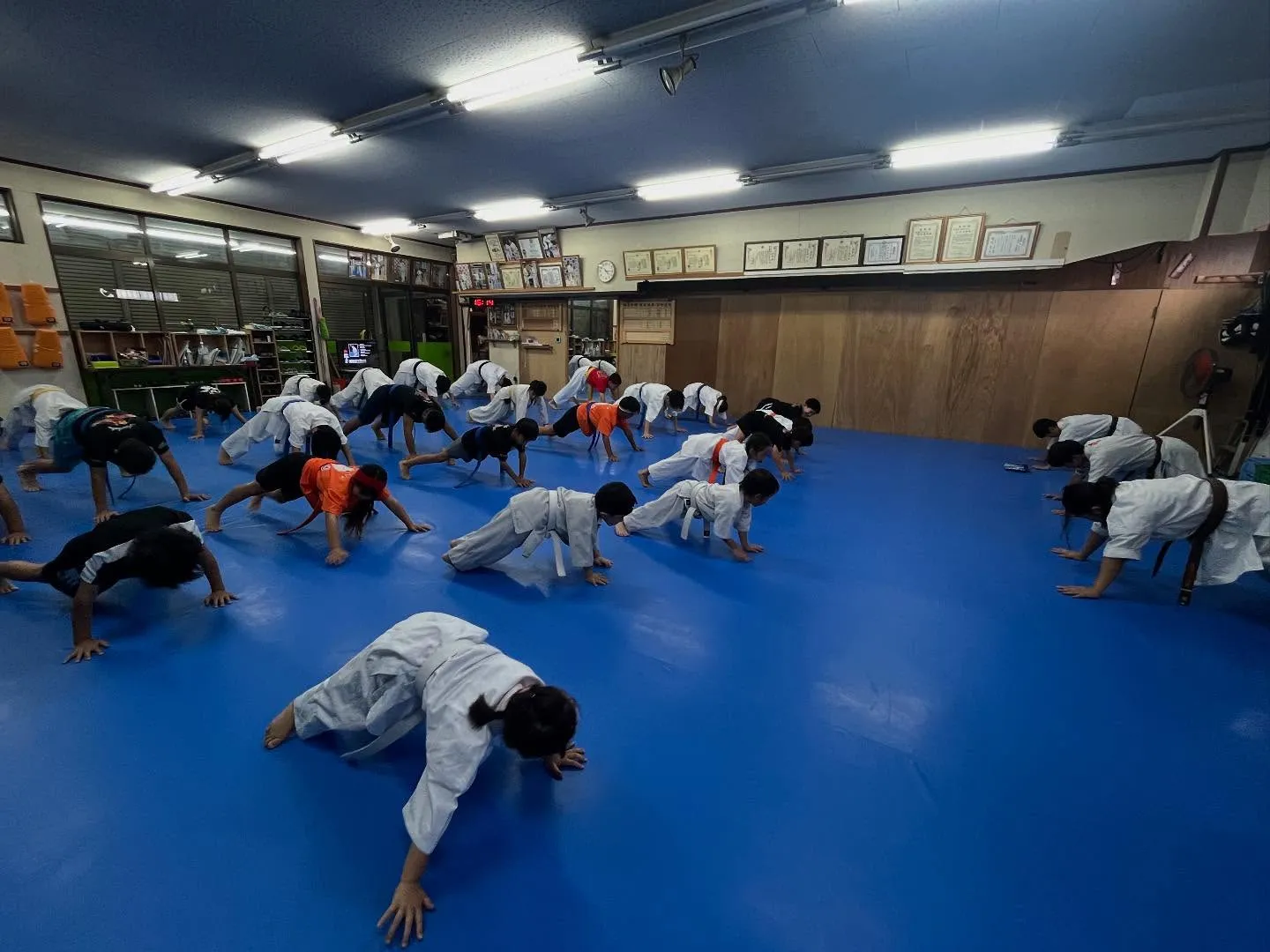 昨日の全支部合同稽古の様子です📷✨
