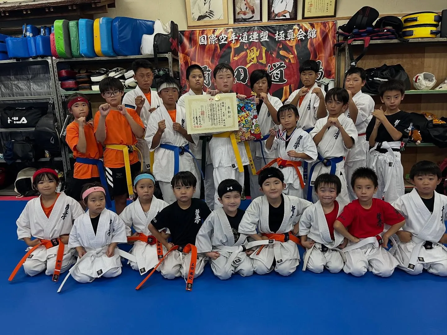 昨日の太子支部は本部道場で稽古を行いました🔥💪