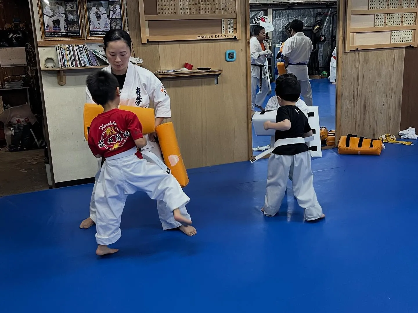 昨日の太子支部は本部道場で稽古を行いました👊😎