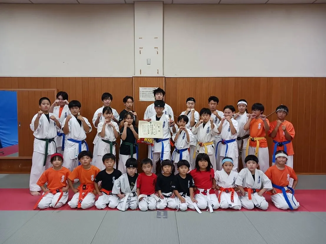 昨日の道場表彰の様子です📷🌈
