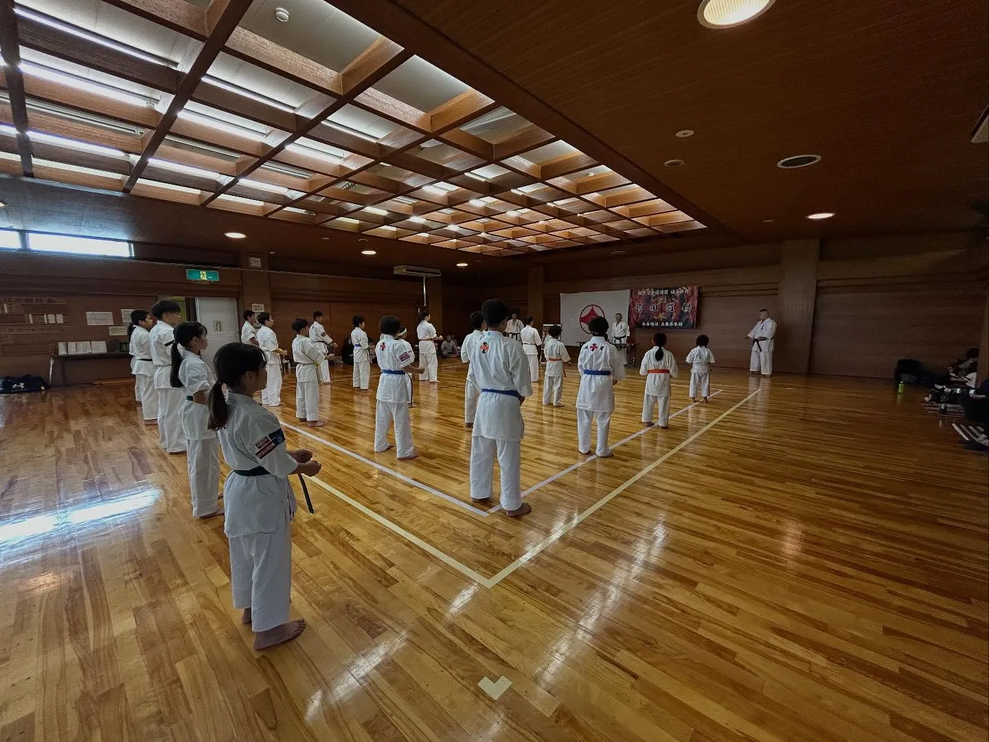 先日秋季昇級審査会を行いました✨