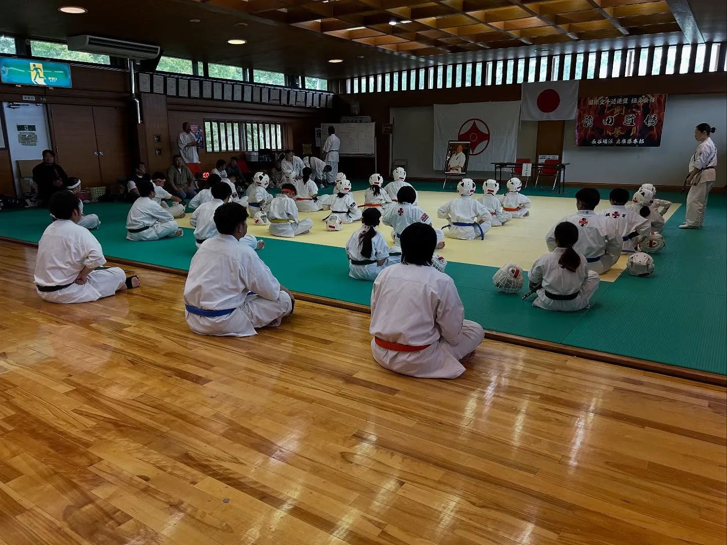 先日秋季昇級審査会を行いました✨