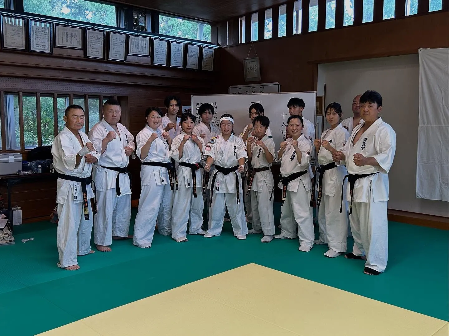 先日秋季昇段審査会を行いました✨