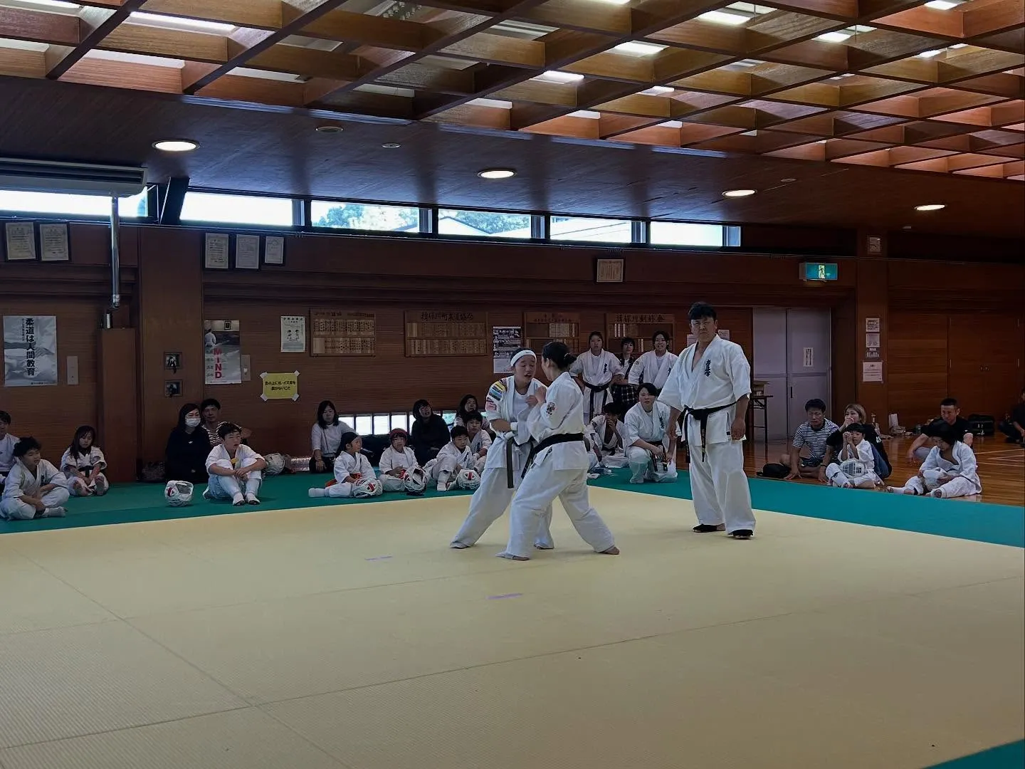 先日秋季昇段審査会を行いました✨