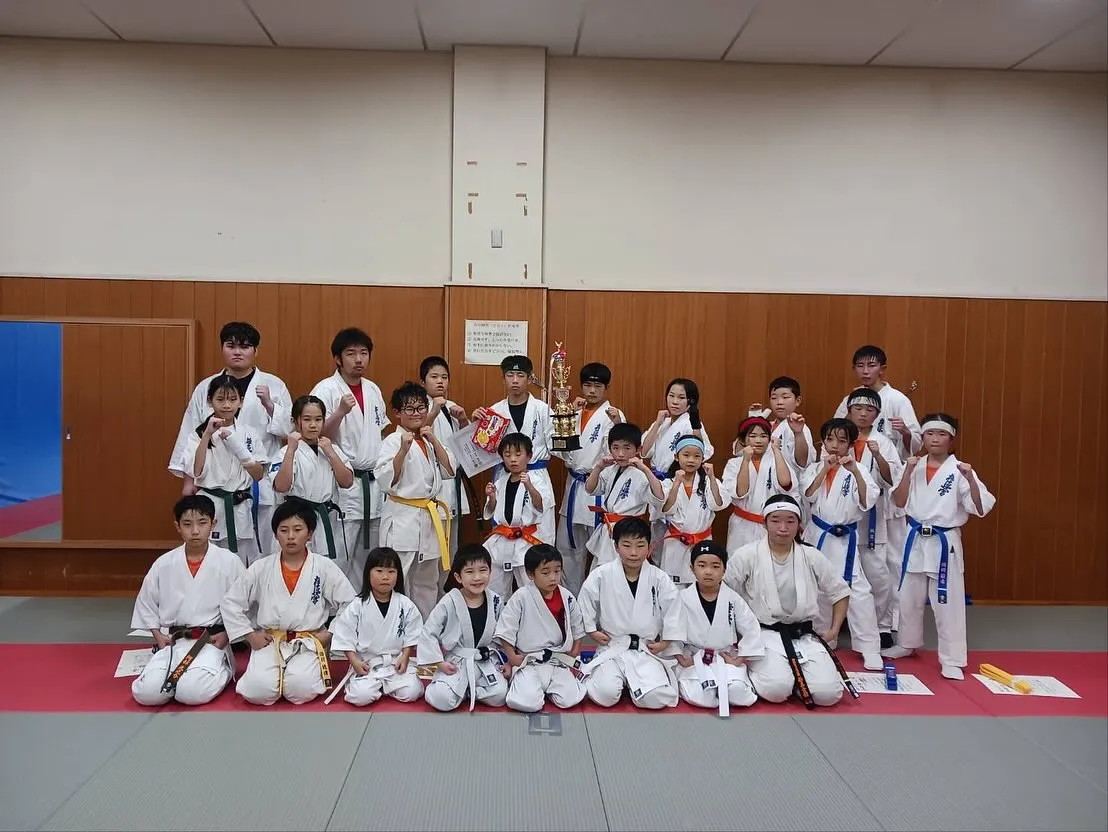 昨日、新しい帯の授与行いました🔥💪
