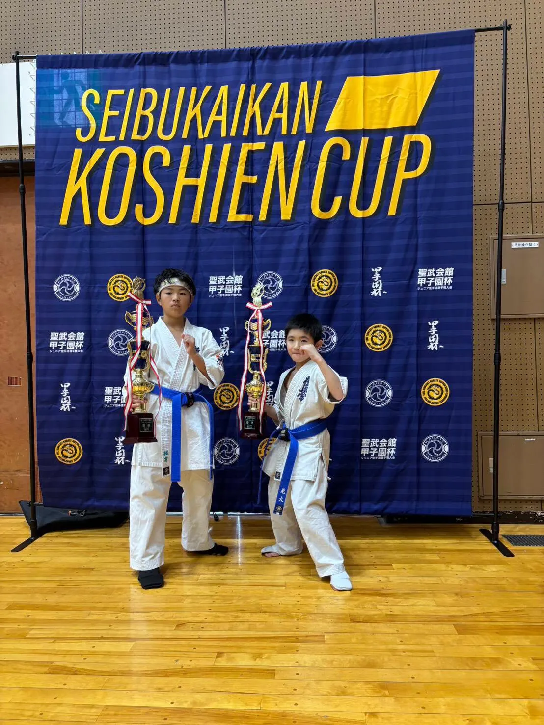 昨日、聖武会館様主催の甲子園杯に道場生が出場しました🔥💪