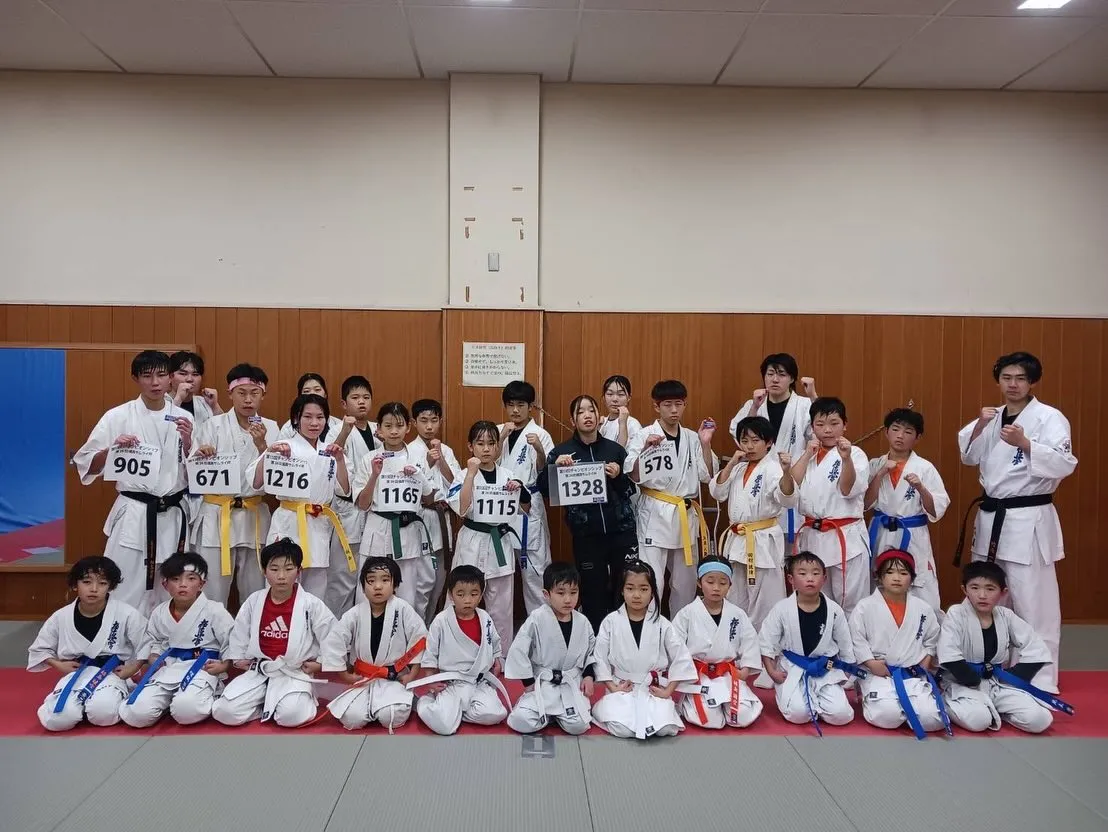 昨日の道場表彰＆全国大会のゼッケン授与を行いました🔥💪