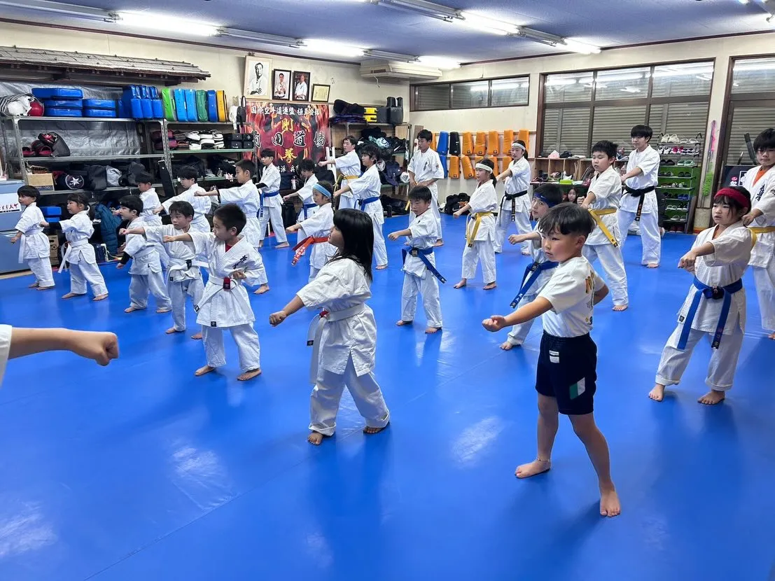 太子支部の稽古初めを行いました🔥💪