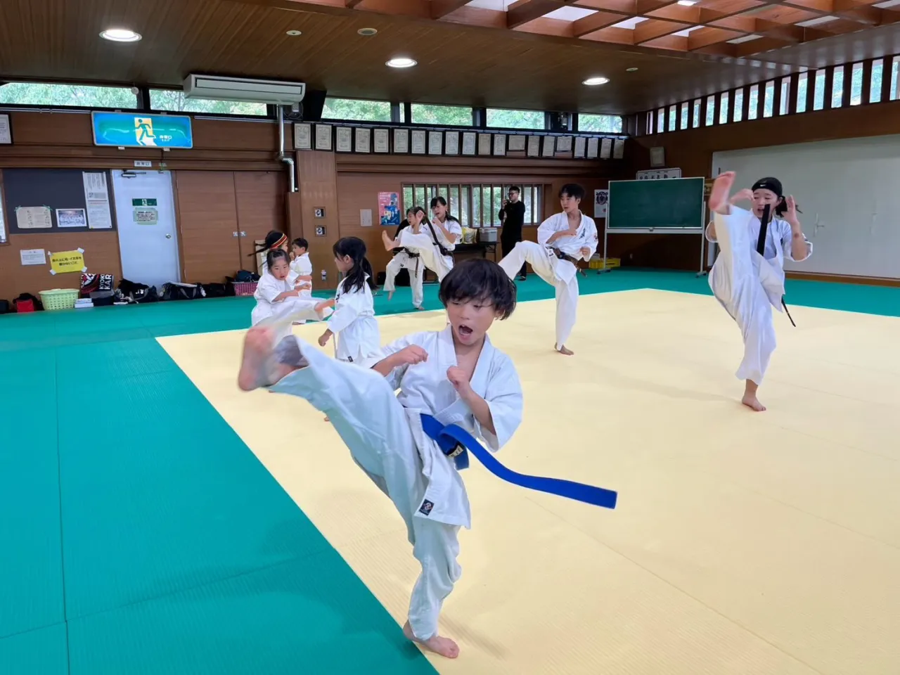 先日、秋季昇級審査会を行いました✨️✨️